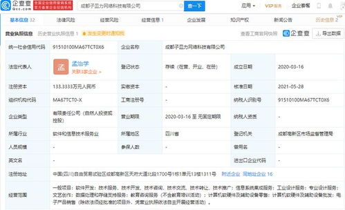 B站投資子皿力網絡科技公司，拓展文藝創作與信息系統集成服務布局